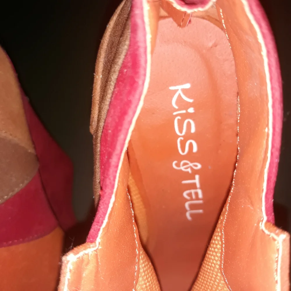 Women’s Wedges bootie heels colorful party romantic event date shoes travel work